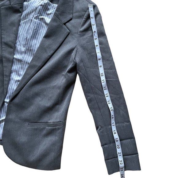 Silence + Noise Oversized Blazer - Gray - Small - Picture 8 of 9